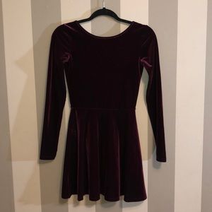 Suede dress from Aeropostale